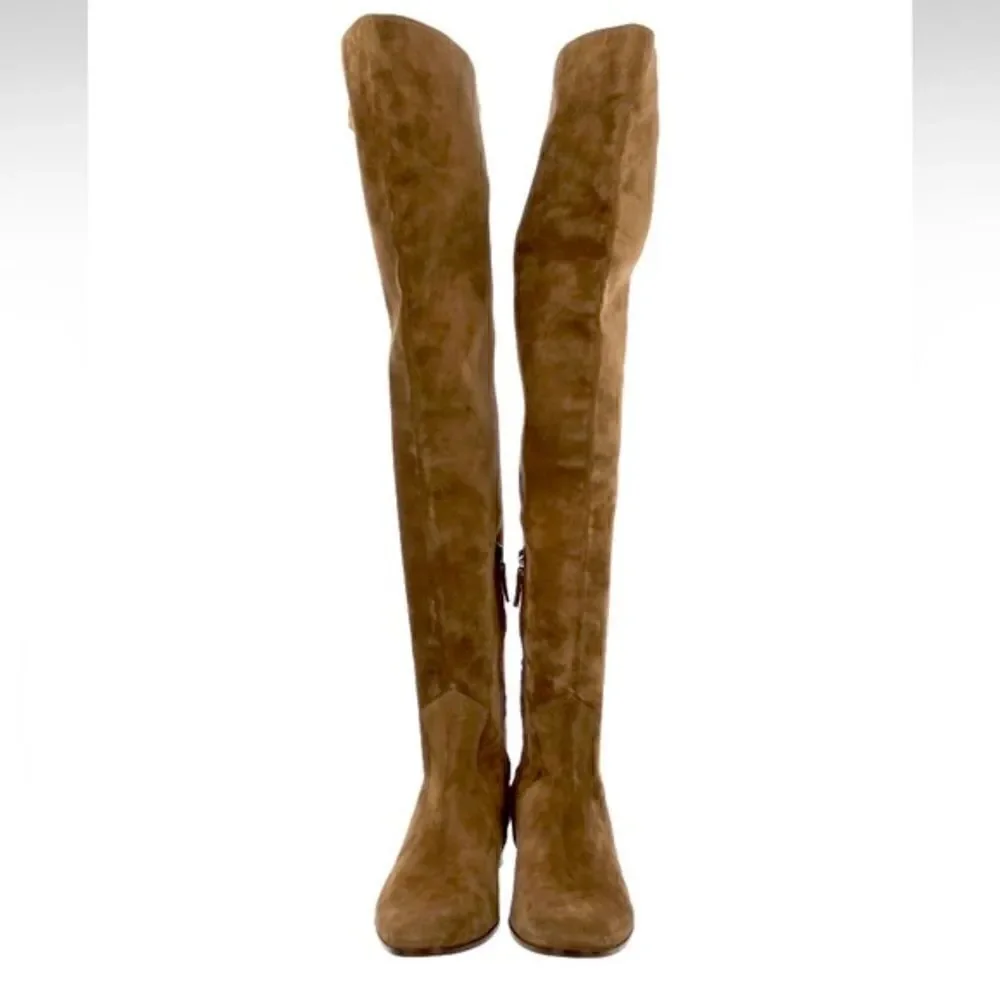 Ralph Lauren Fall 2006 Runway Collection Italian Mink Suede Over the Knee Boot